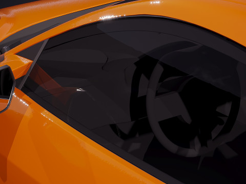 Акура NSX Тип S 2022 3D Модель