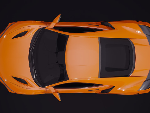 Акура NSX Тип S 2022 3D Модель