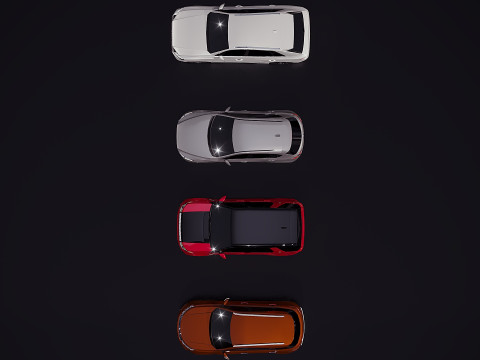 Automatische Einstellung x 4 3D Modell