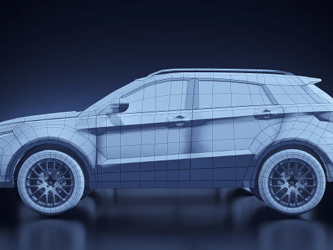 Auto set x 4 3D Model