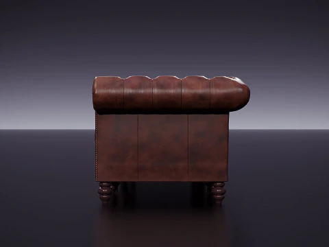 Brooklyn Chesterfield 3D Model