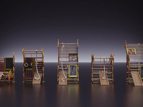 &Ccedil;ocuk oyun alanı 3D Model