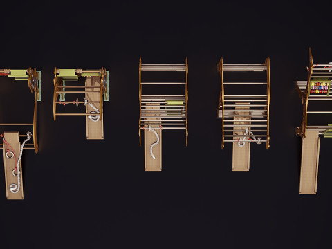 बच्चों का खेल का मैदान 3D मॉडल