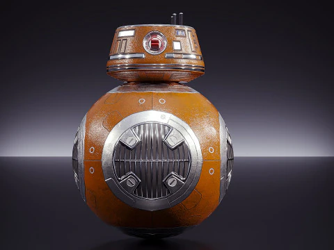 Droid BB-8 3D Model