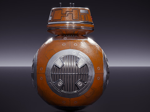 Droid BB-8 3D Model