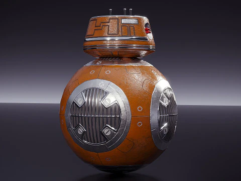 Droid BB-8 3D Model