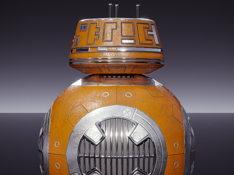 Droid BB-8 3D Model