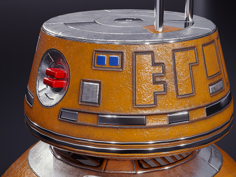 Droid BB-8 3D Model