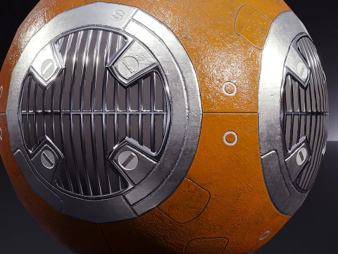 Droid BB-8 3D Model
