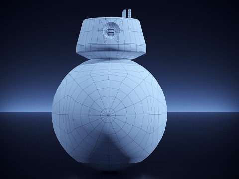 Droid BB-8 3D Model