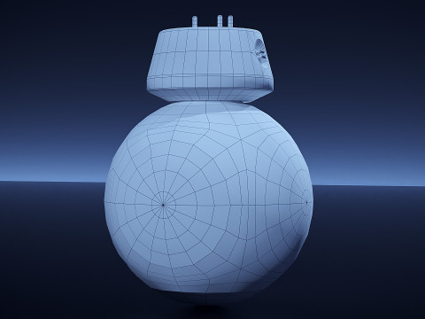 Droid BB-8 3D Model