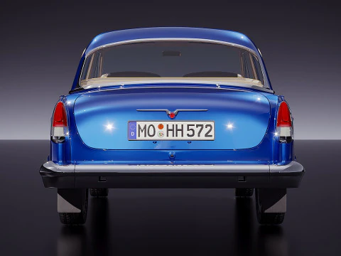 Газ 21 Волга 3D Модель