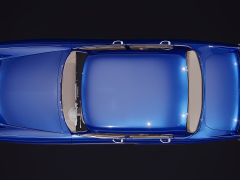 Gaz 21 Volga 3D Model