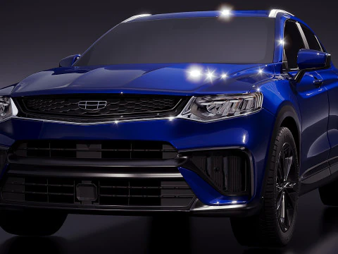 Geely Tugella 2020 Modelo 3D