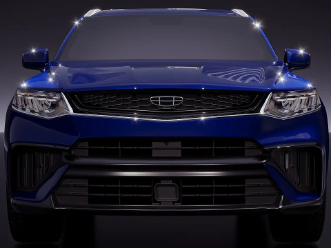 Geely Tugella 2020 3D Model