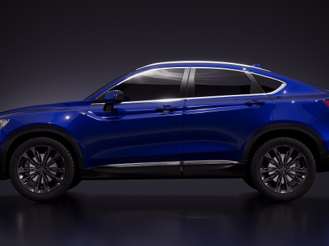 Geely Tugella 2020 Modelo 3D