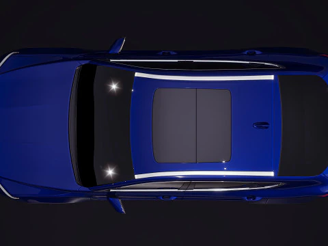 Geely Tugella 2020 3D Model