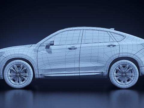 Geely Tugella 2020 Modelo 3D