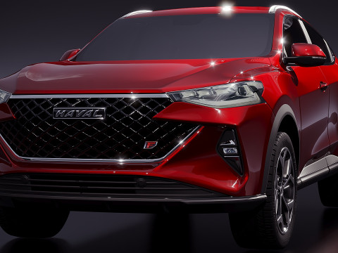 Haval F7x 2020 3D Model