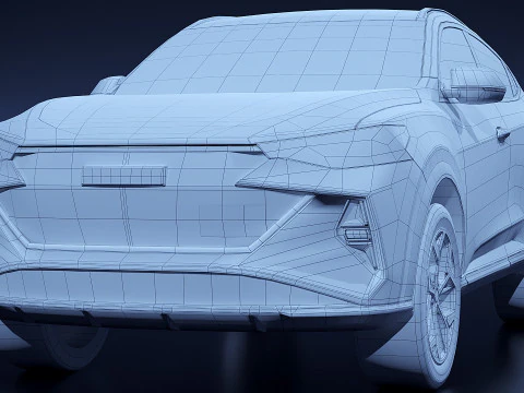 Haval F7x 2020 3D Model