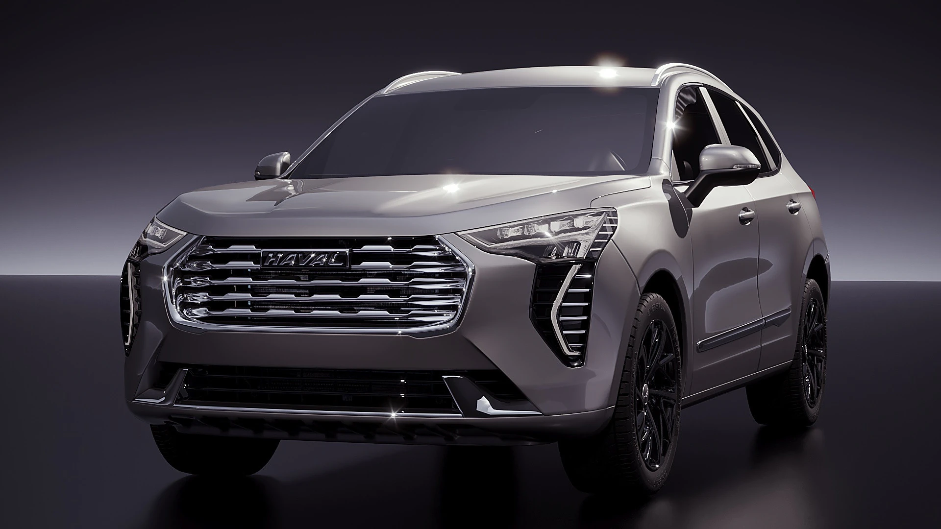 Haval Jolion 2021 3D Model .c4d .max .obj .3ds .fbx .stl .blend