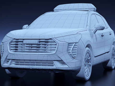 Haval Jolion 2021 3D Model