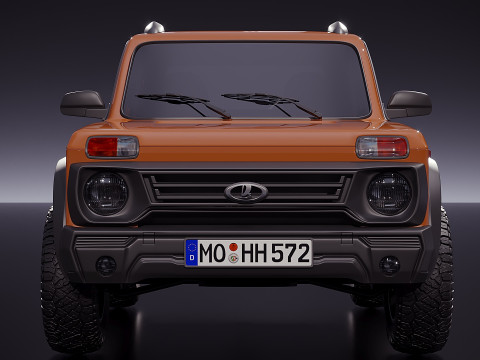 ラダ ニヴァ ブロント 3Dモデル