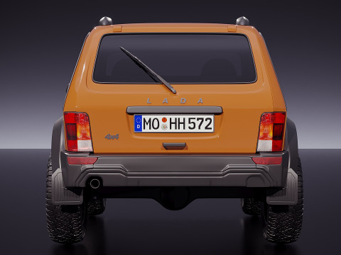 ラダ ニヴァ ブロント 3Dモデル