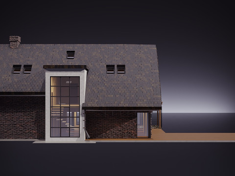 Modern house 3D Model