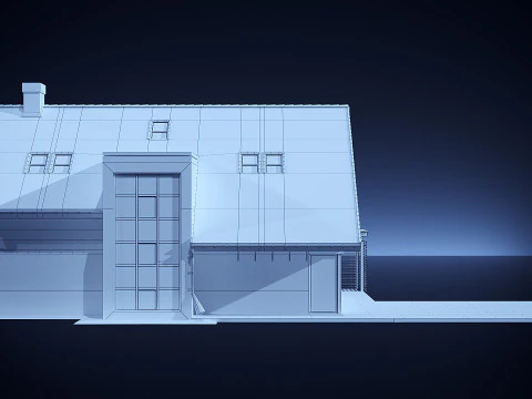 Modern house 3D Model