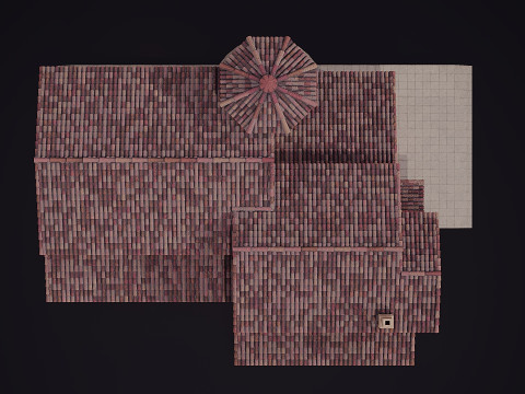 Spanish villa 3D Model