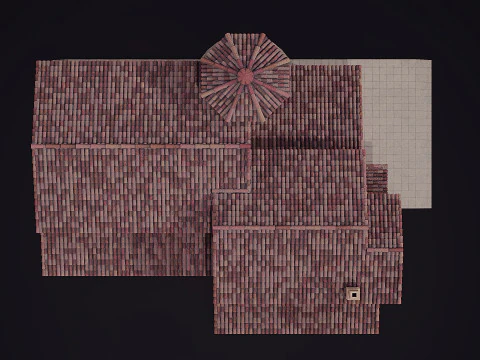 Spanish villa 3D Model