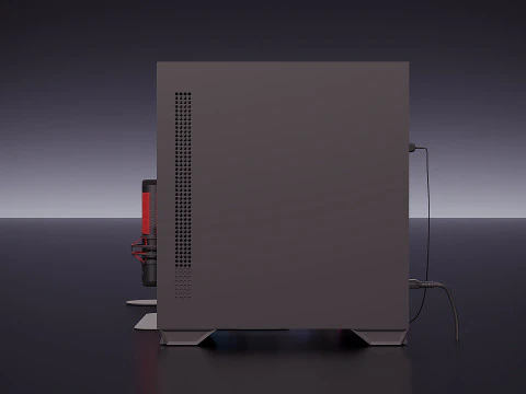 Streaming set 3D Model