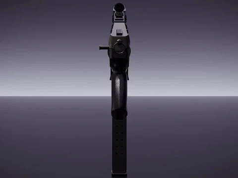 10mm AUTO SMG 3D Model