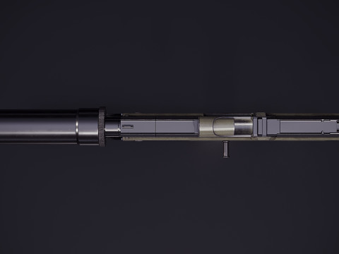 10mm AUTO SMG 3D Model