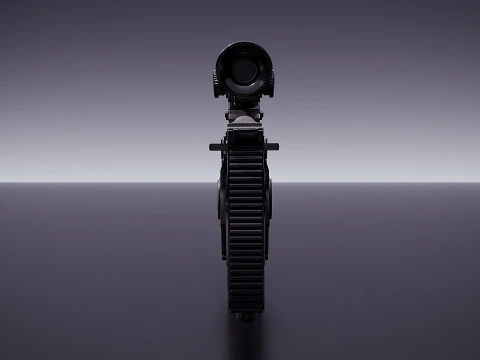 Assault rifle 3D Model