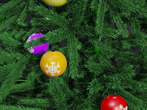 Christmas Tree 00 3D Model