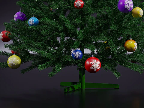 Christmas Tree 00 3D Model