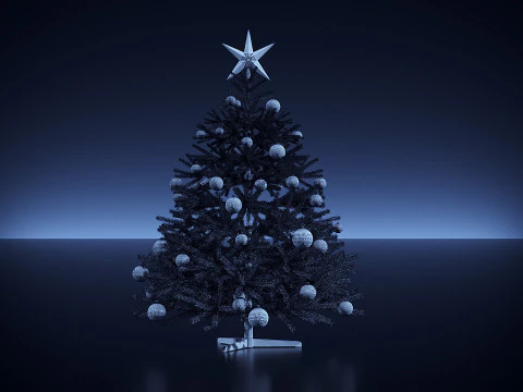 Christmas Tree 00 3D Model