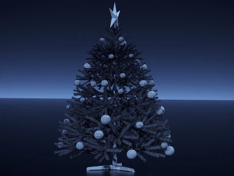Christmas Tree 00 3D Model