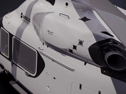 Airbus 160 3D Model