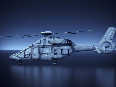 Airbus 160 3D Model