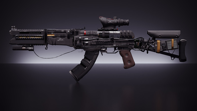 Ak-Wolfhound Modello 3D .c4d .max .obj .3ds .fbx .stl .blend 