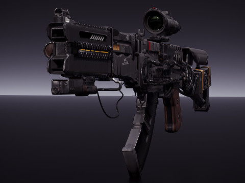 Ak-Wolfhound Modello 3D