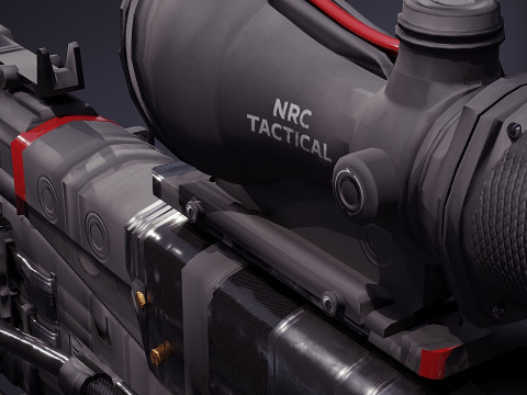 Ak-Wolfhound Modello 3D