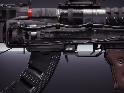 Ak-Wolfhound Modello 3D