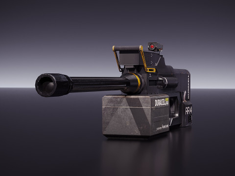 Karabin Duracell Model 3D