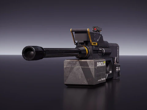 Duracell Rifle 3D Model