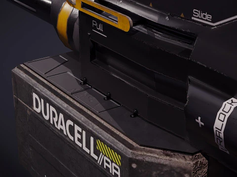 Duracell Rifle 3D Model