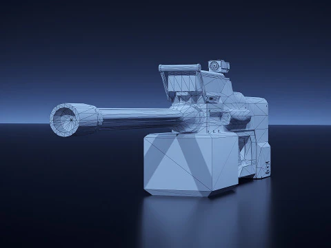 Duracell Rifle 3D Model